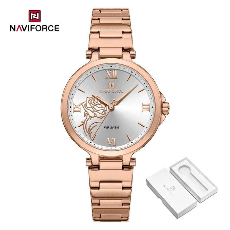 Relógio Feminino NAVIFORCE Rose