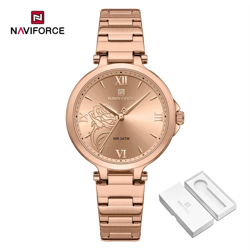 Relógio Feminino NAVIFORCE Rose